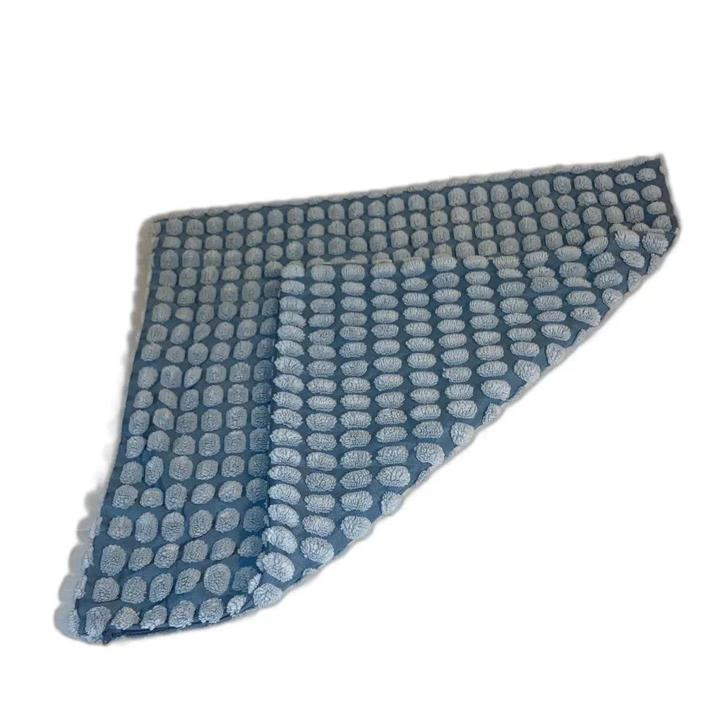 IKEA SVARTPOPPEL Pale Blue Tactile Dots Pattern Pillow Cover 20 x 20 inches